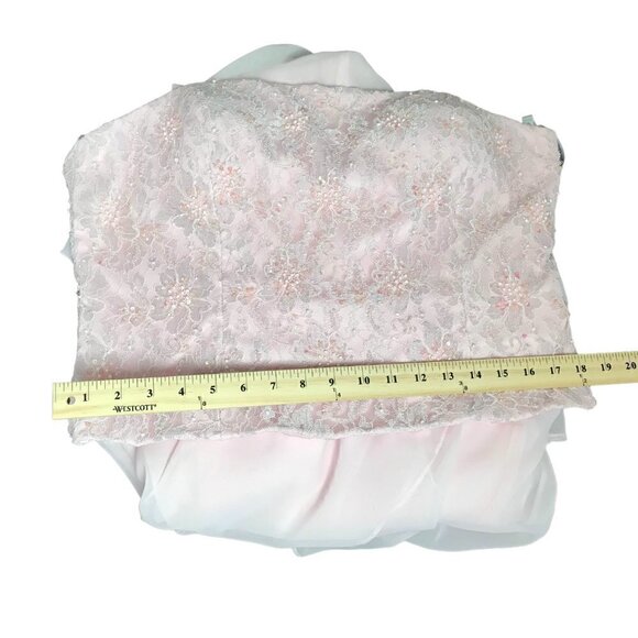 COPY - Cameron Blake by Mon Cheri Light Pink Femine Mother of the Bride Gown Dr… - Picture 14 of 14